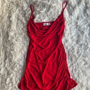 Tiger Mist Red Draped Camisole